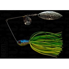 Bertilure Spinnerbait Colorado Nr.2 Salcie Nr.2 14g Skirt Siliconic Lime - Chartreuse